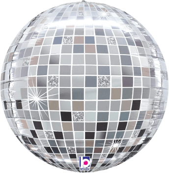 Silver Disco Ball PNG