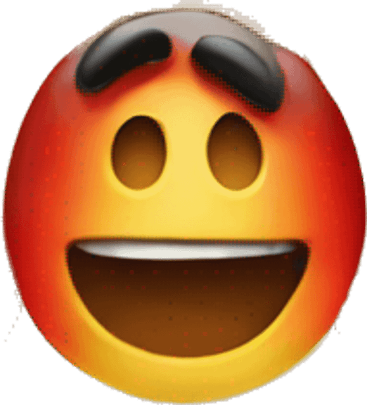 Goofy Emoji PNG