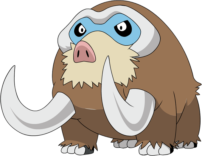 Mamoswine Pokemon PNG