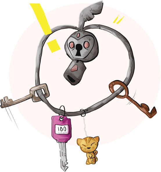 Klefki Pokemon PNG