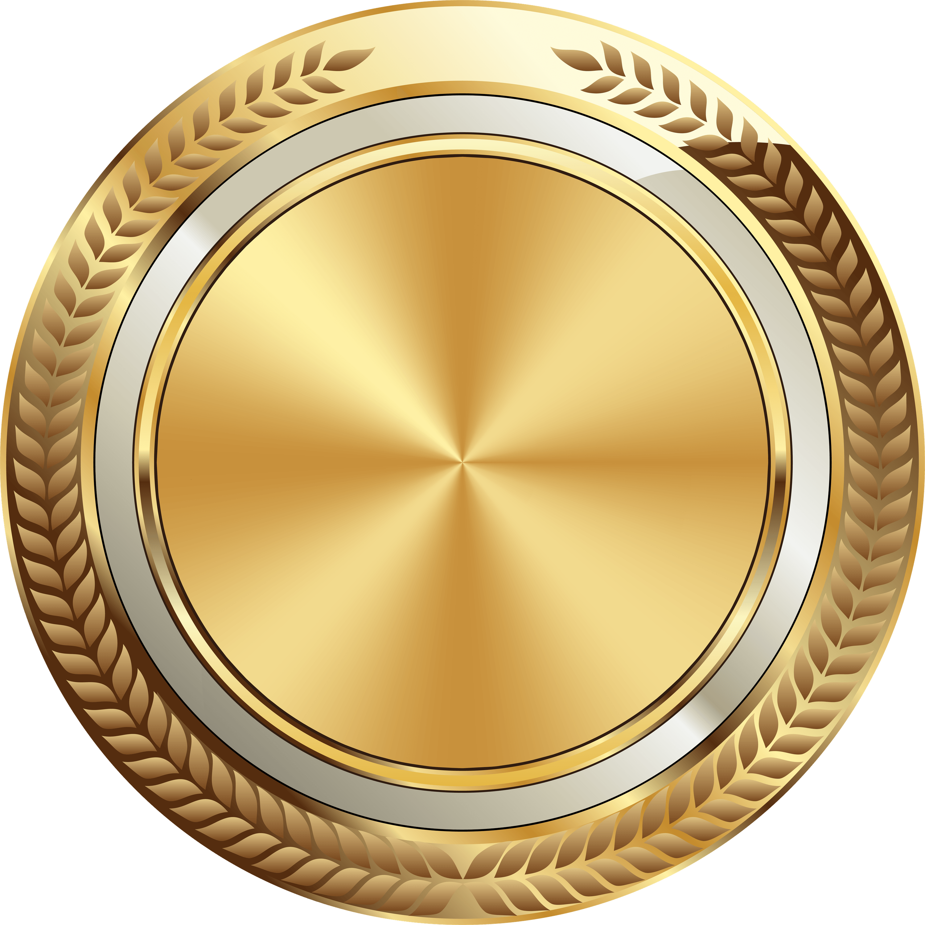 Golden Logo Design PNG