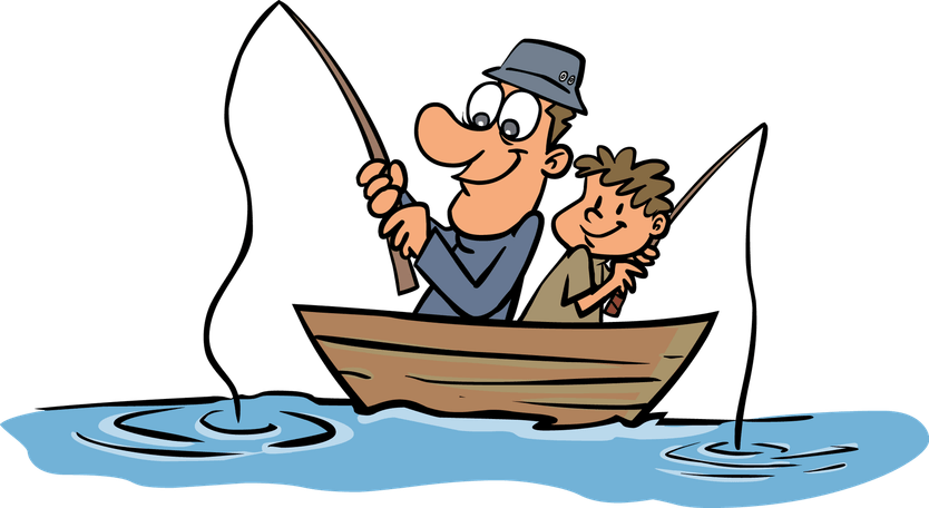 Fishing Cartoon PNG