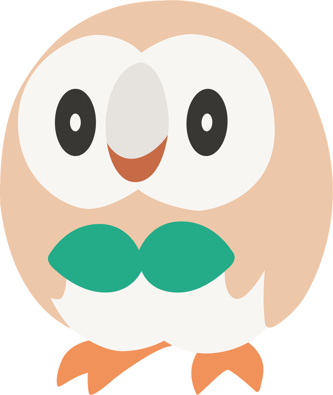Rowlet Pokemon PNG