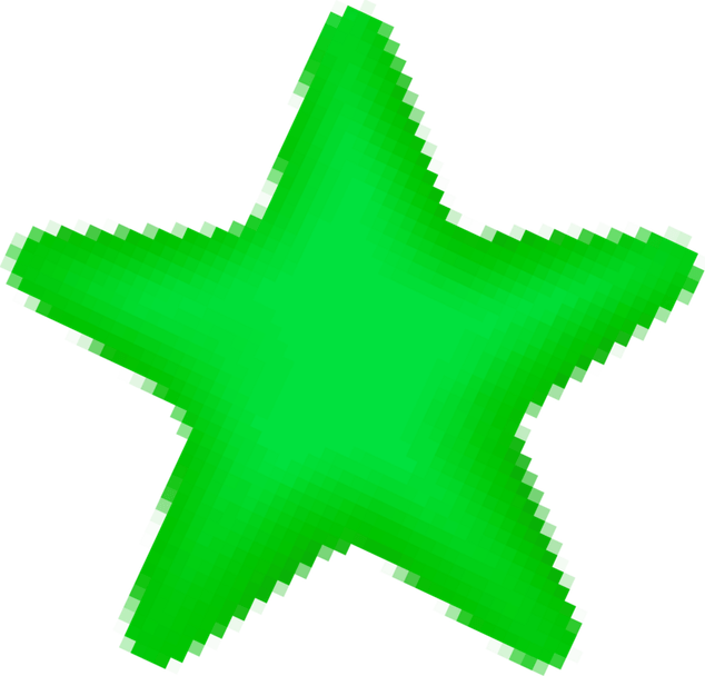 Pixel Star PNG