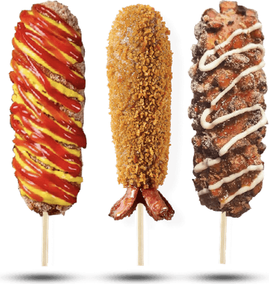 Korean Corn Dog PNG