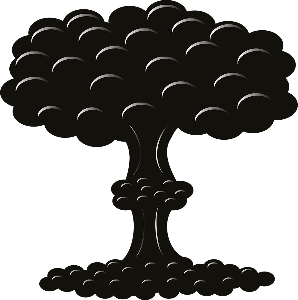 Mushroom Cloud Explosion PNG