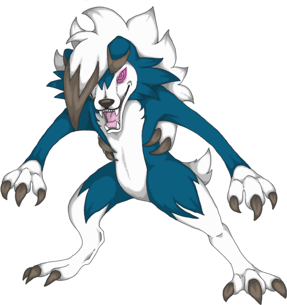 Lycanroc Pokemon PNG