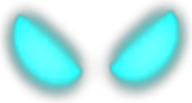 Blue Glowing Eyes PNG