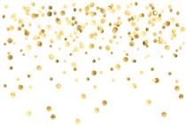 Golden Glitter PNG