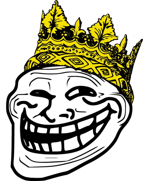 Phonk Troll Face PNG