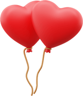 Valentine Balloon PNG