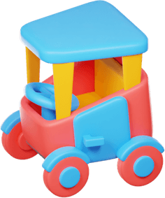 Kids Toy Car PNG