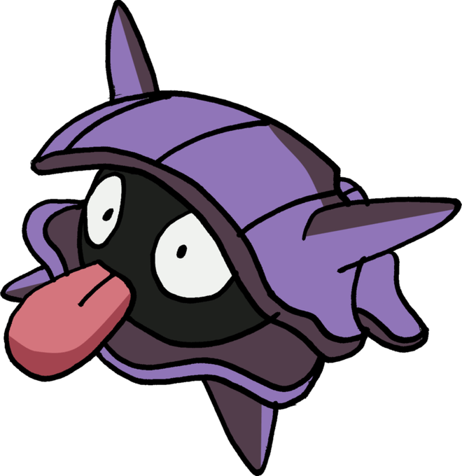 Shellder Pokemon PNG