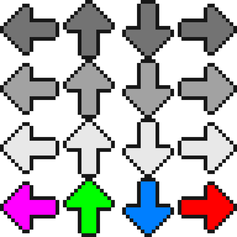Fnf Arrows PNG