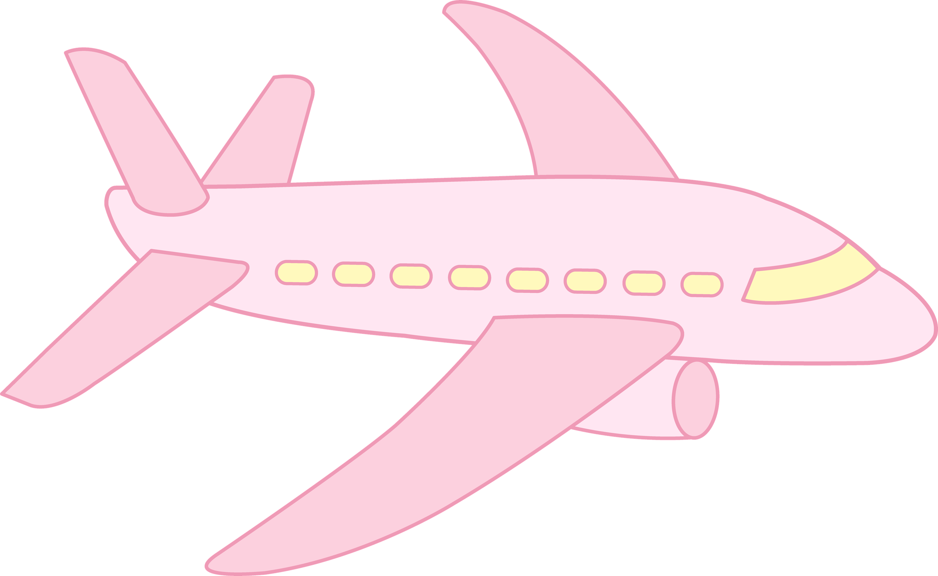 Cartoon Airplane PNG