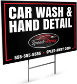 Car Wash Banner PNG