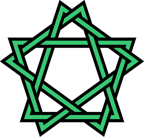 9 Pointed Star PNG