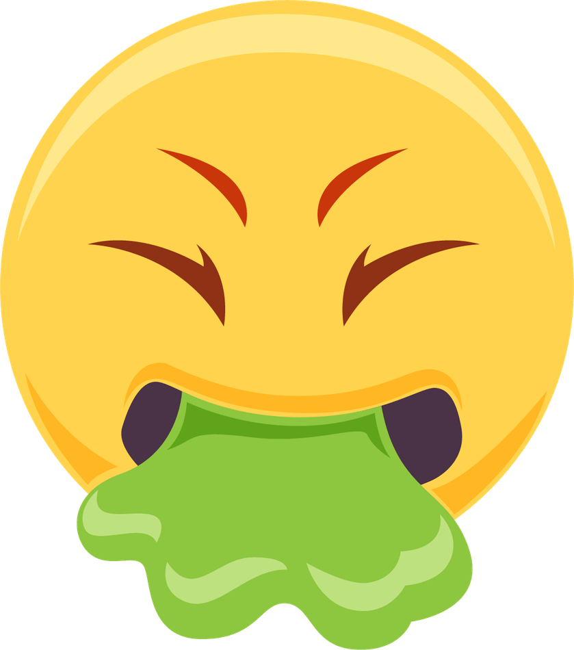 Vomit Emoji PNG