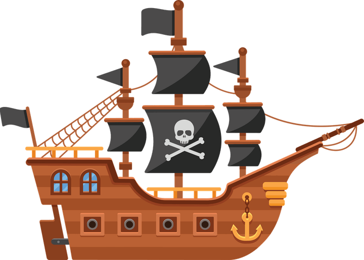 Pirate Ship PNG
