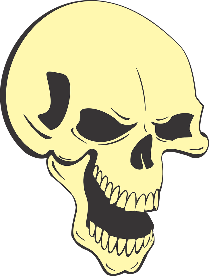 Evil Skull PNG