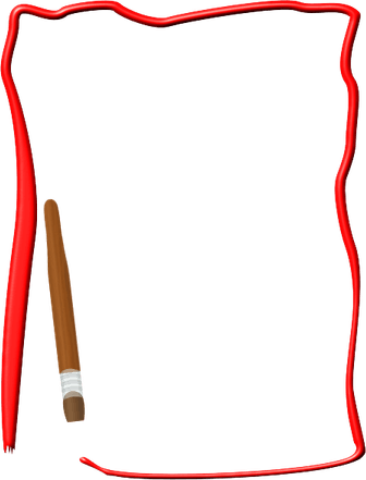 Painting Border PNG