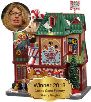 Halloween Village Display PNG