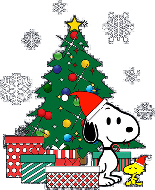 Snoopy Christmas PNG