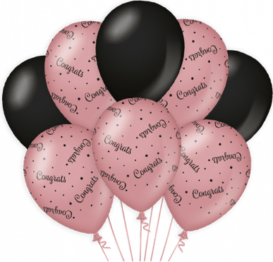 Pink Birthday Balloon PNG