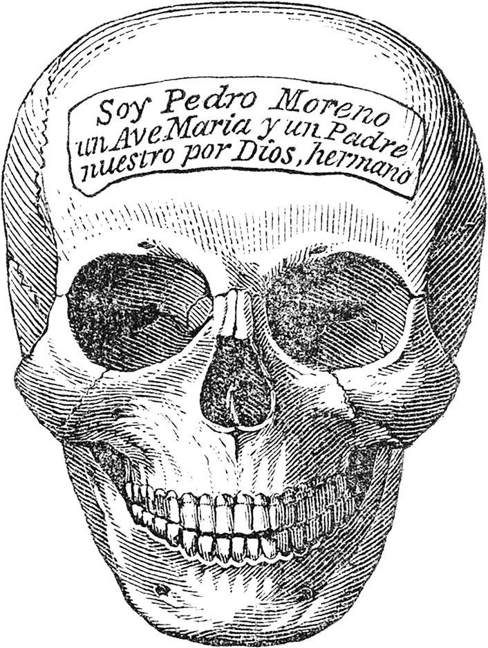 Grunge Skull PNG