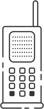Old Cell Phone PNG