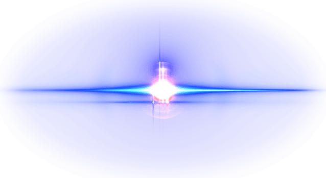 Blue Lens Flare PNG