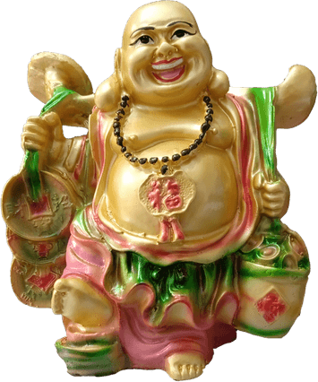 Smiling Buddha PNG