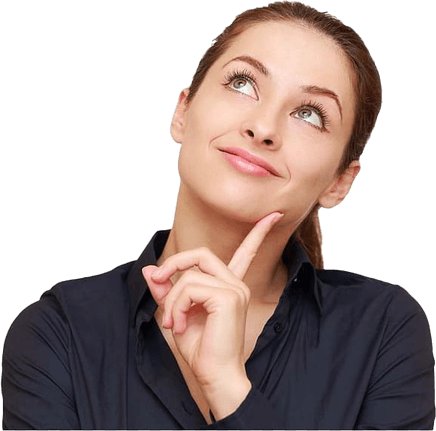 Thinking Woman PNG