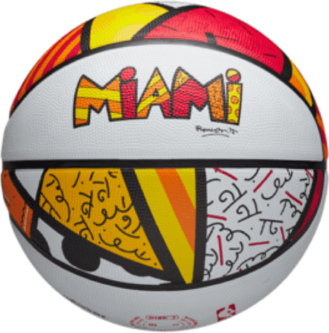 Colorful Basketball PNG