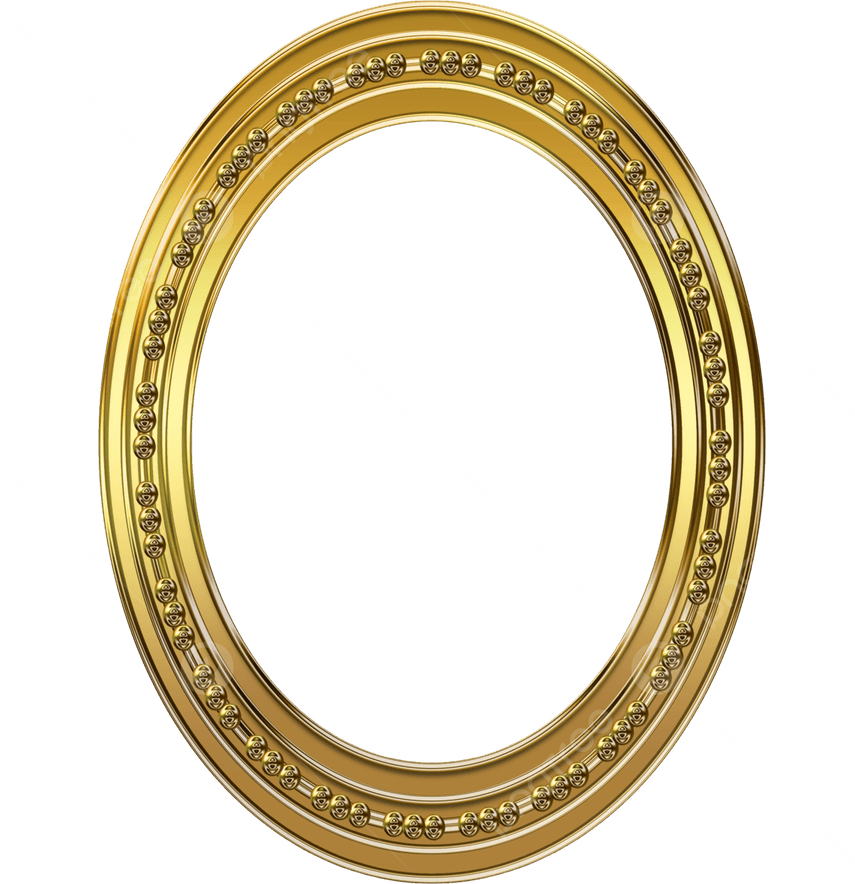 Oval Frame PNG