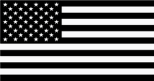American Flag Black And White PNG