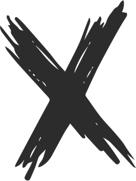 Doodle X PNG