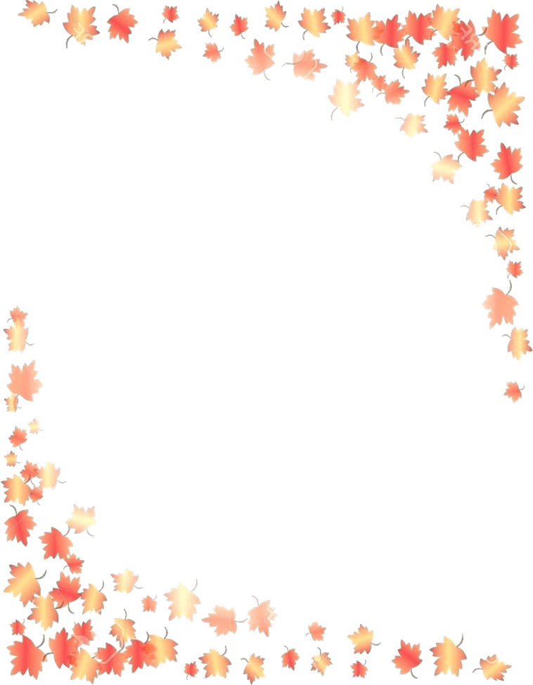 Fall Border PNG