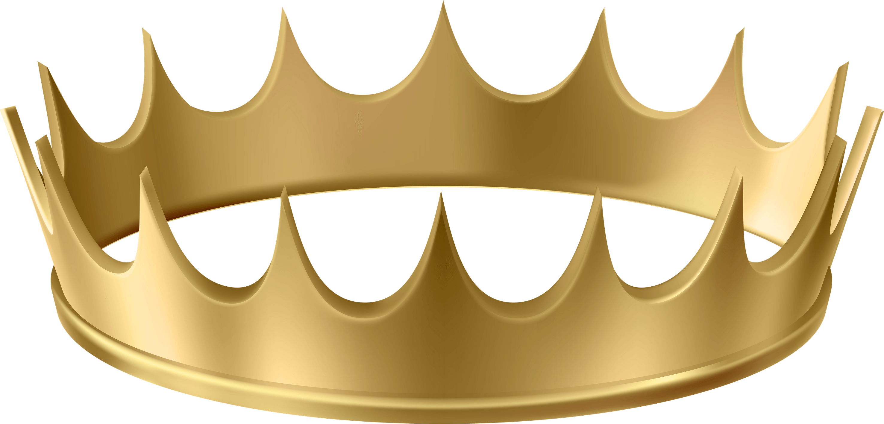Gold Tiara PNG