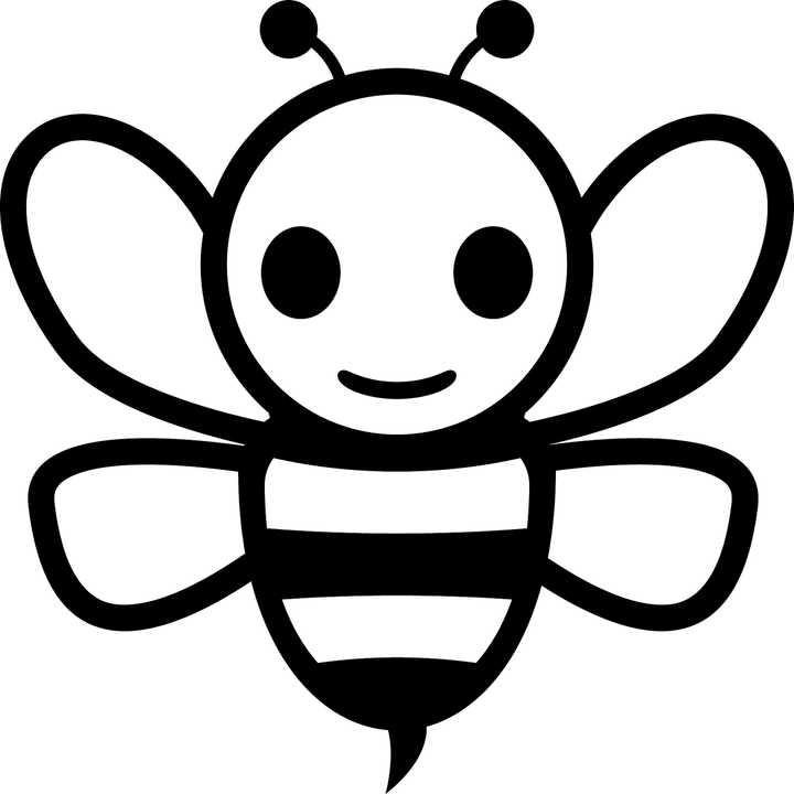 Bee Emoji PNG