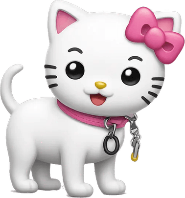 Hello Kitty Dog PNG