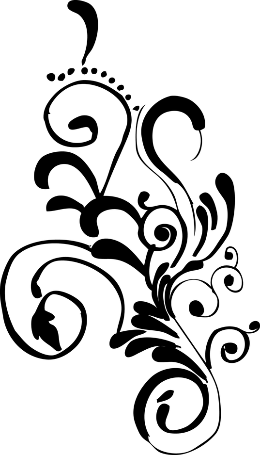 Black Flower PNG