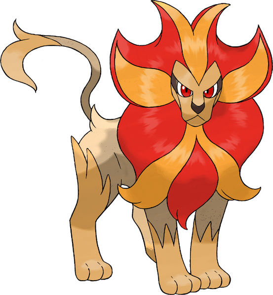 Pyroar Pokemon PNG