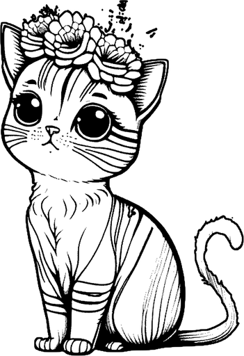 Y2k Cat PNG