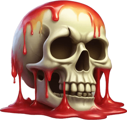 Apple Skull Emoji PNG