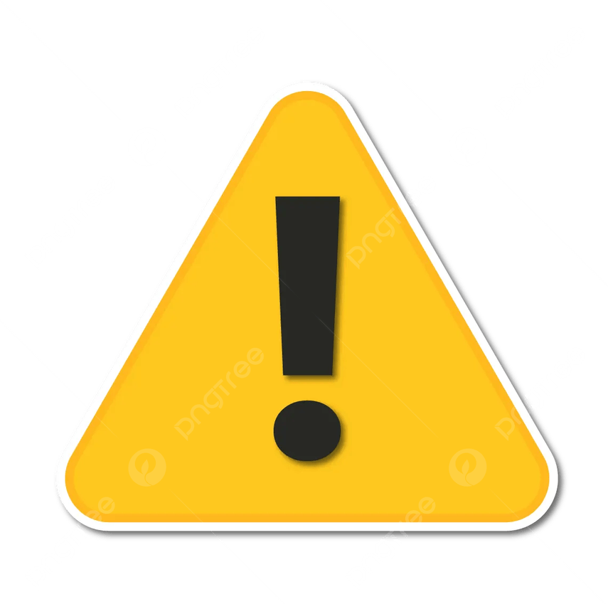 Caution Sign PNG
