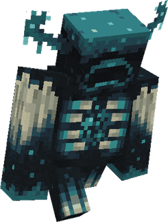 Minecraft Warden PNG