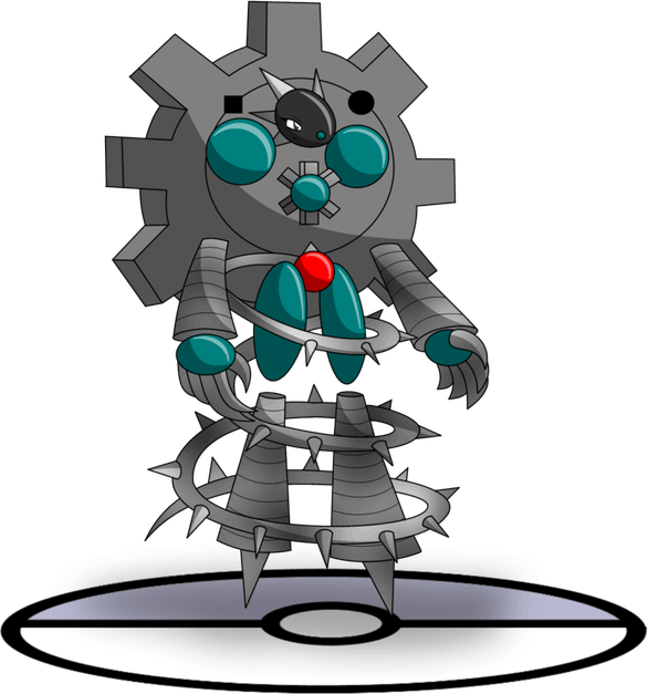 Klinklang Pokemon PNG