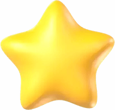 Round Star PNG