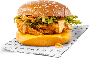 Chicken Zinger Burger PNG